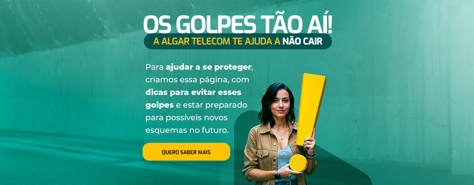 Os golpes tão aí!